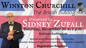 Zufall Portrays Churchill